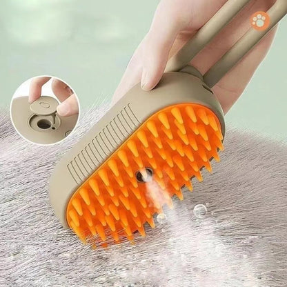3 in 1 Steam Pet Brush