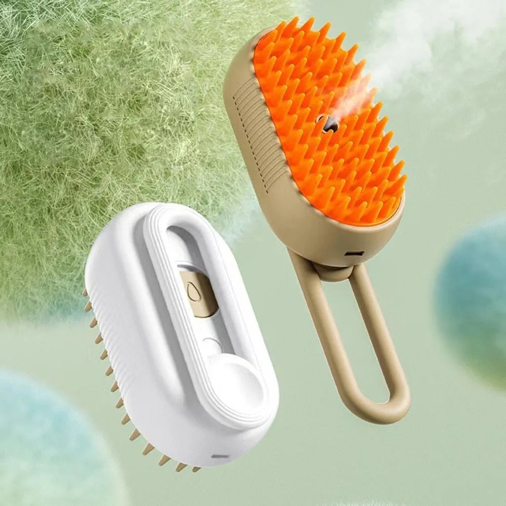 3 in 1 Steam Pet Brush