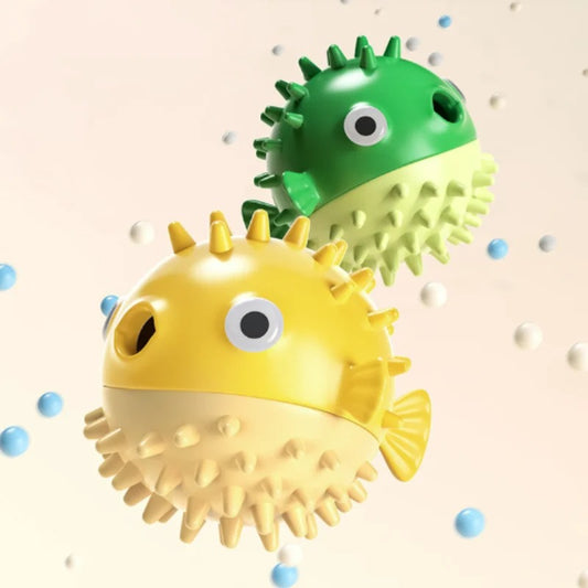Bouncing Fish Treat Dispenser Toy