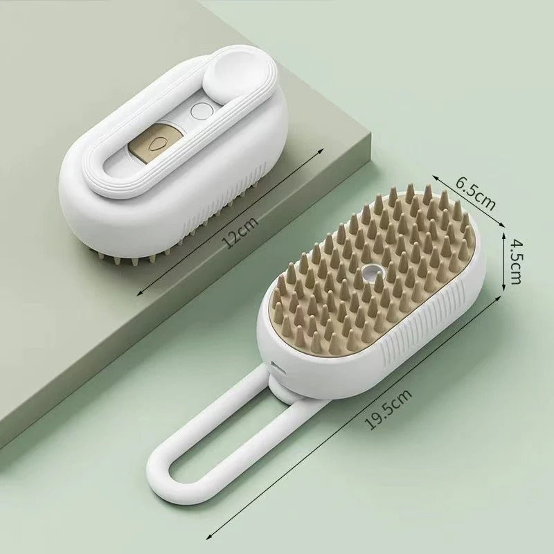 3 in 1 Steam Pet Brush